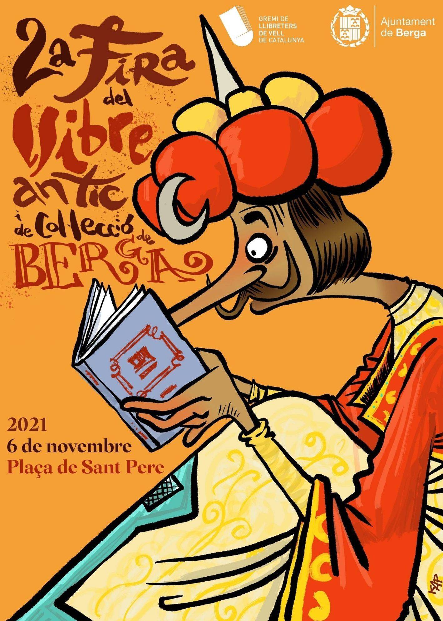 Fira del llibre antic i de colleccio a berga cartell 2021 jgdshn.tmp