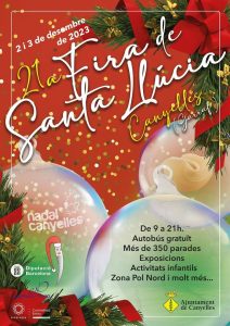 Fira de santa llucia a canyelles cartell 2023