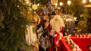 Christmas market a lhotel palace barcelona