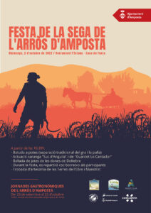 Festa de la sega amposta cartell 2022