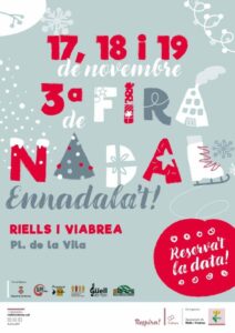 Fira de nadal a riells i viabrea cartell 2023 min