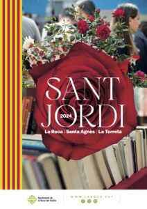 Fira de sant jordi a la roca del valles cartell 2024