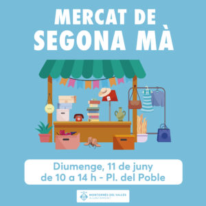 Mercat de 2ona. ma a montornes del valles cartell 2023