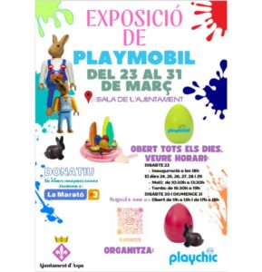 Playmobil a aspa cartell 2024