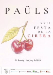 Cartell xxii festa de la cirera 2025