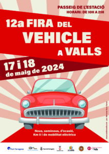 Fira del vehicle a valls cartell 2024